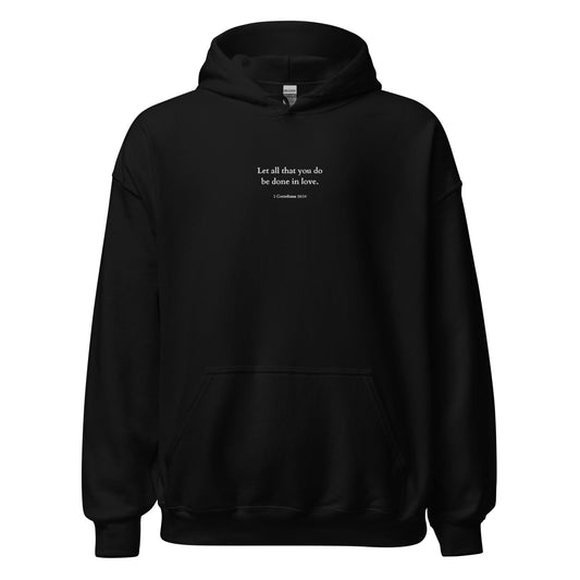 Done in Love - Hoodie (Black)